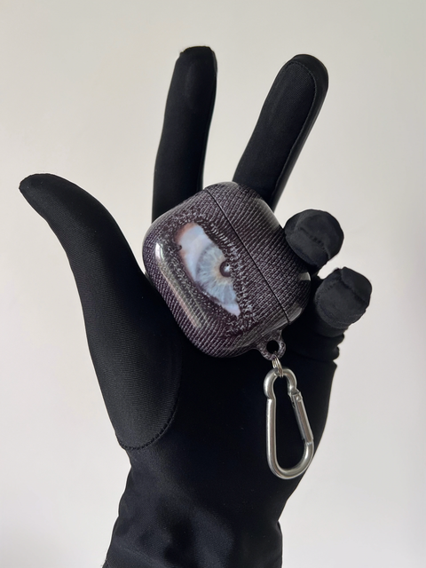 [25AW NEW ARRIVAL] GKIKZ FROST EYES AIRPOD CASE'S