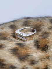[25SS NEW ARRIVAL] GKIKZ “F* EVERYTHING” ADJUSTABLE MOOD RING