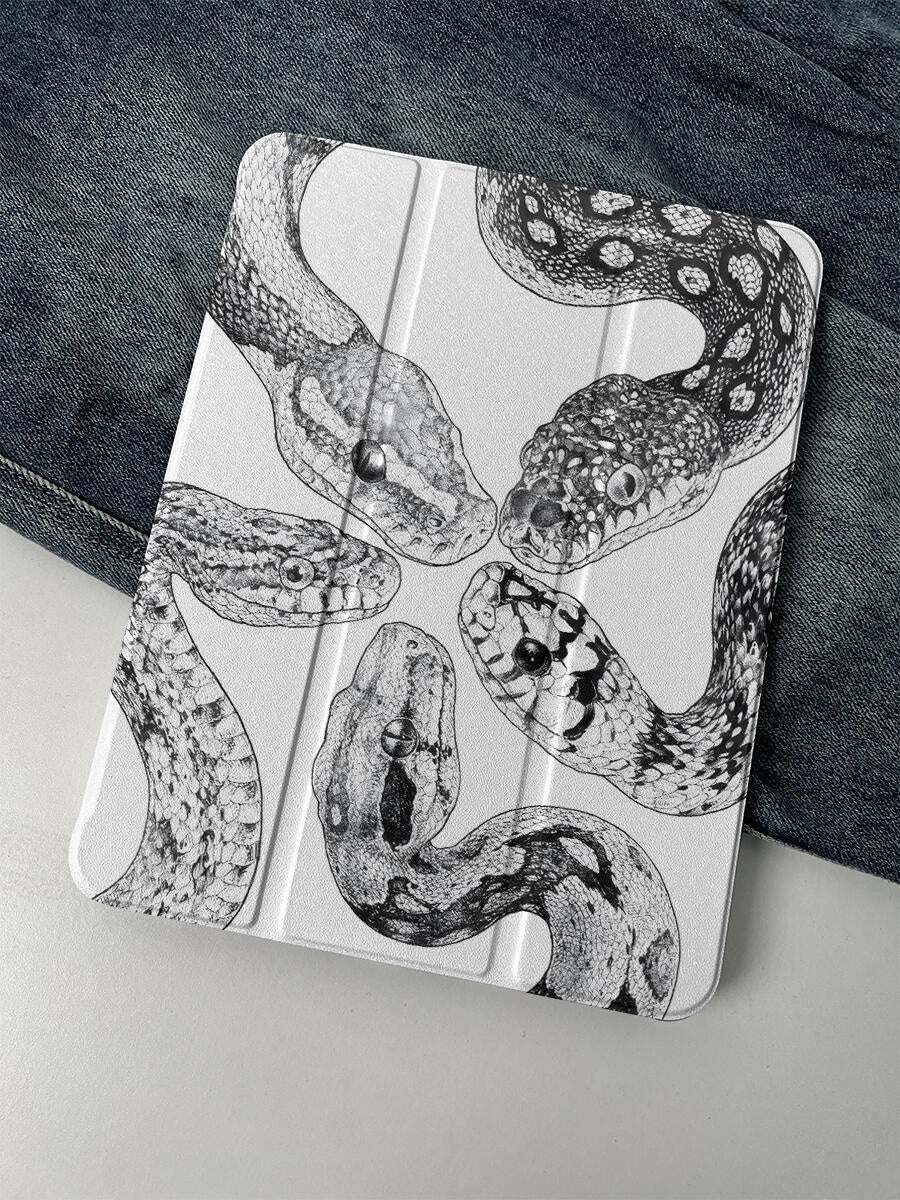 GKIKZ VENOM VISION TRIPLE FOLD ANTI-FALL IPAD CASE'S