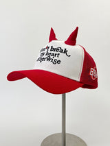 "Don't Break My Heart Otherwise" Devil Horn Cap