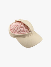 [25SS NEW ARRIVAL] GKIKZ "SEE I GOT BRAIN" BREATHABLE PURE COTTON CAP