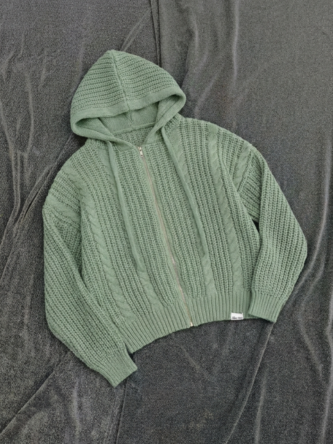 GKIKZ CHUNKY KNIT HOODIE ZIPPER - COZY LIMITED EDITION