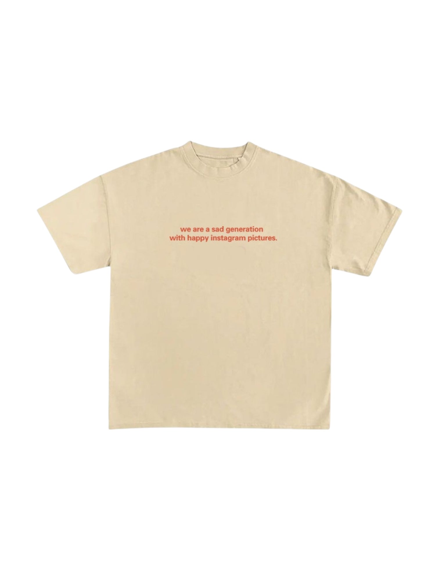 "Only Happy Instagram Pictures" Cotton Tees