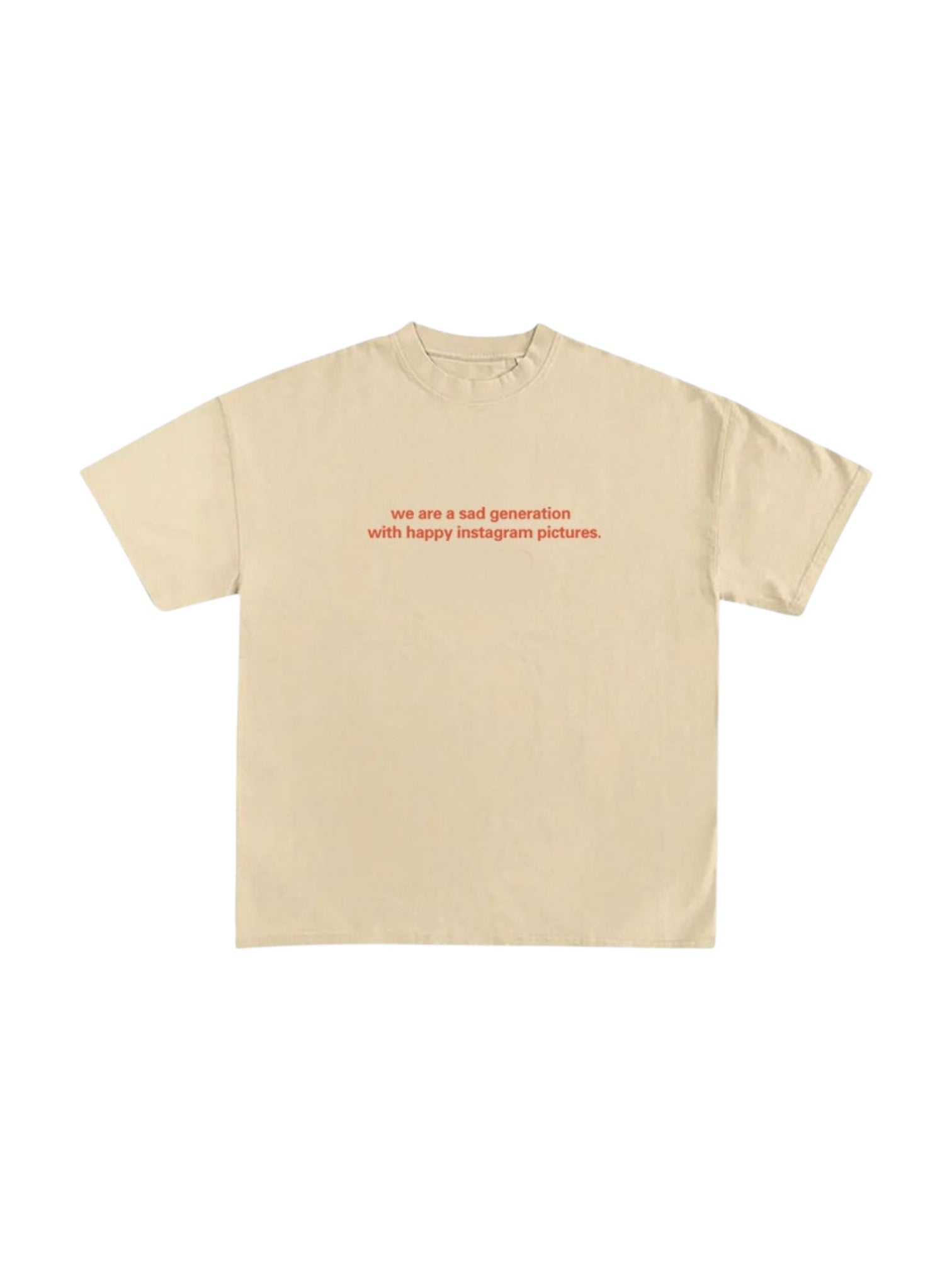 "Only Happy Instagram Pictures" Cotton Tees