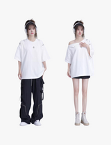 Unlock Shoulders Oversized Tees