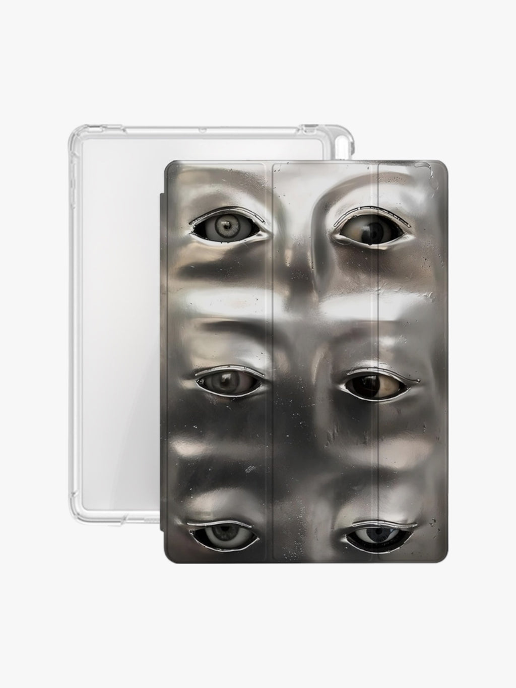 Eyes Elsewhere Triple Fold Anti-Fall iPad Case's