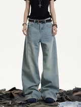 Stoneflow Heavy Wide-Leg Denim