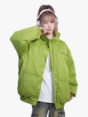 GKIKZ SLEEVE OR SLEEVELESS DETACHABLE PUFFER JACKET