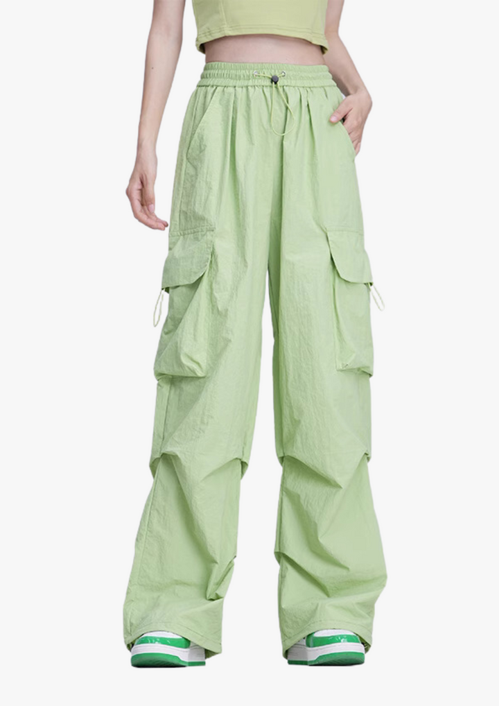 GKIKZ BLOCK COLOUR'S LARGE POCKET CARGOS