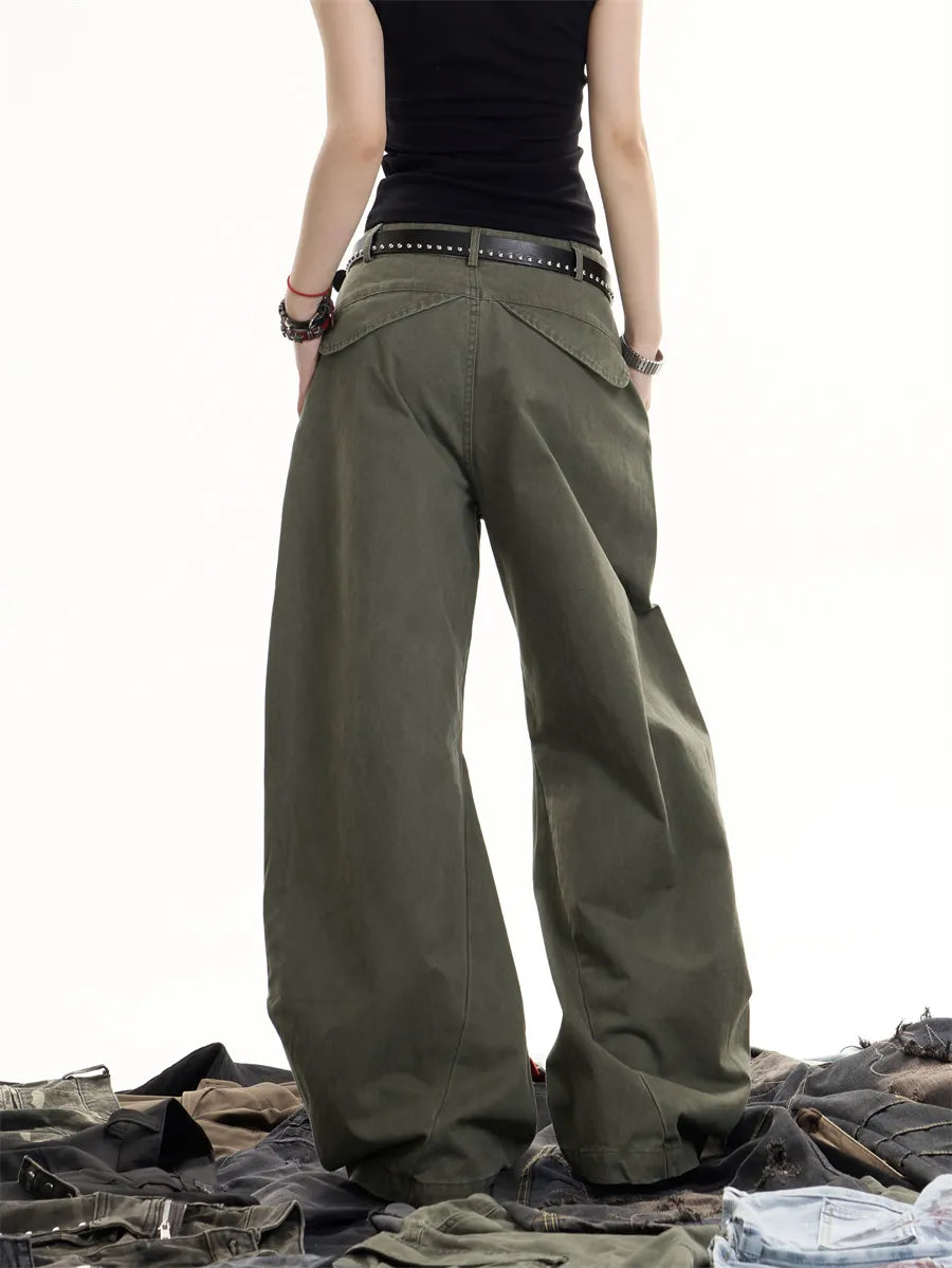 GKIKZ TERRAIN CUT COTTON TROUSERS