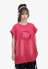 [Winter Restock] Sleeve or Sleeveless Oversized Tees