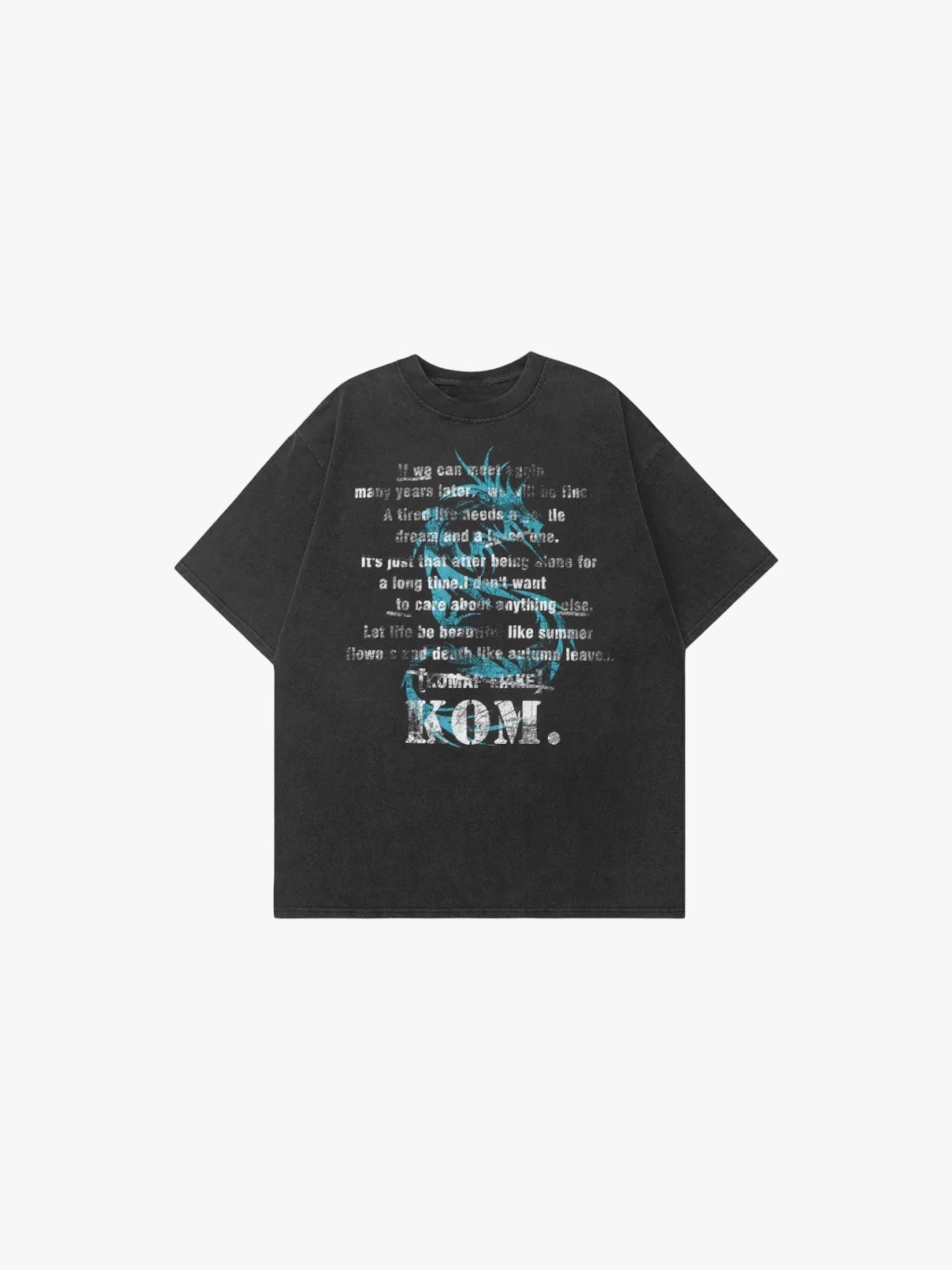 Vintage Dragon Year Drop Shoulder Tees
