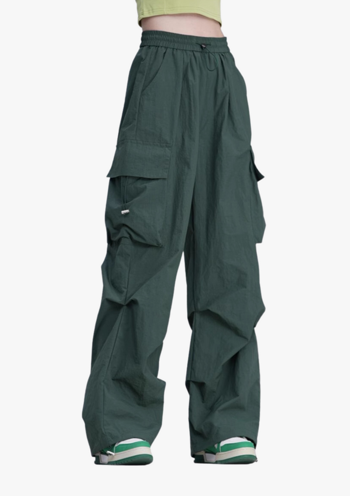 GKIKZ BLOCK COLOUR'S LARGE POCKET CARGOS