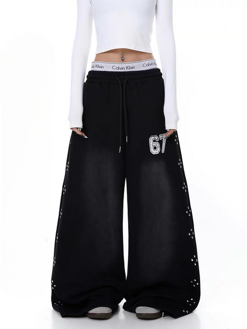 67 Spark Wide-Leg Cropped Pants