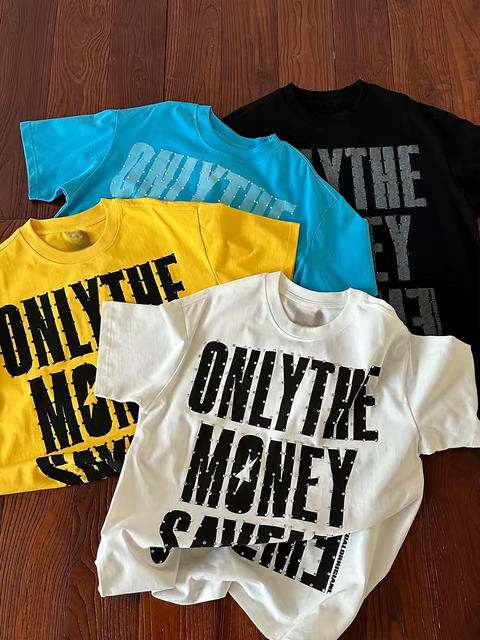 "Only Money Save Me" Pure Cotton Tees