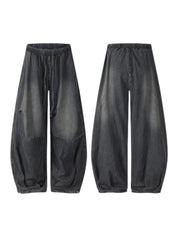 Machete-Cut Loose Casual Pant