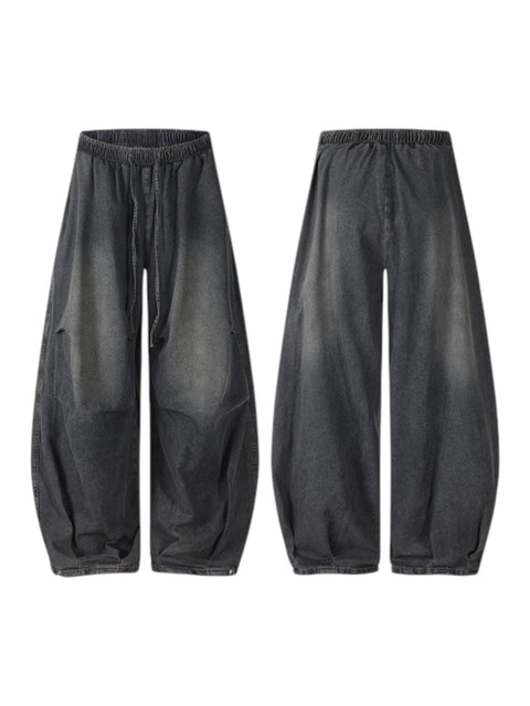 Machete-Cut Loose Casual Pant