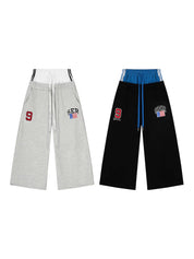 Ser Patch Double Waist-Leg Sweatpants