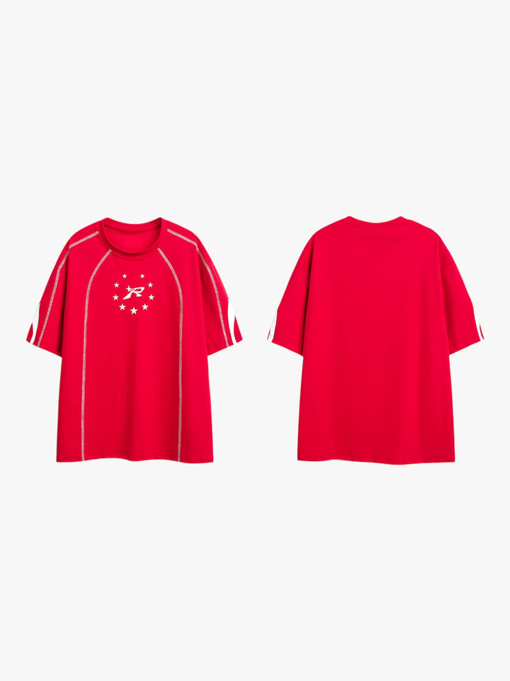 GKIKZ RADIANT STARBURST OVERSIZED TEES