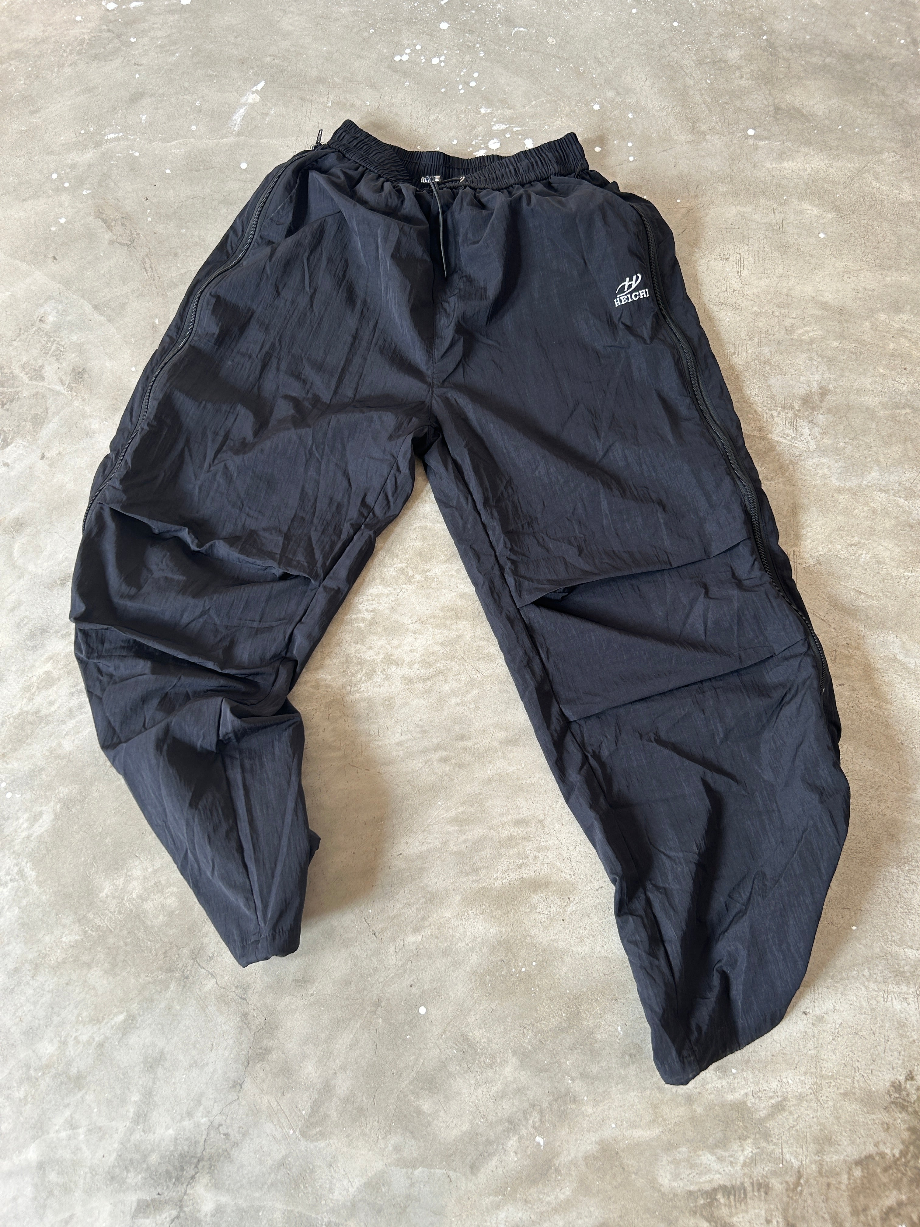 [25SS Restocks] Side-Zip Block Colour's Extendable Cargo Pants