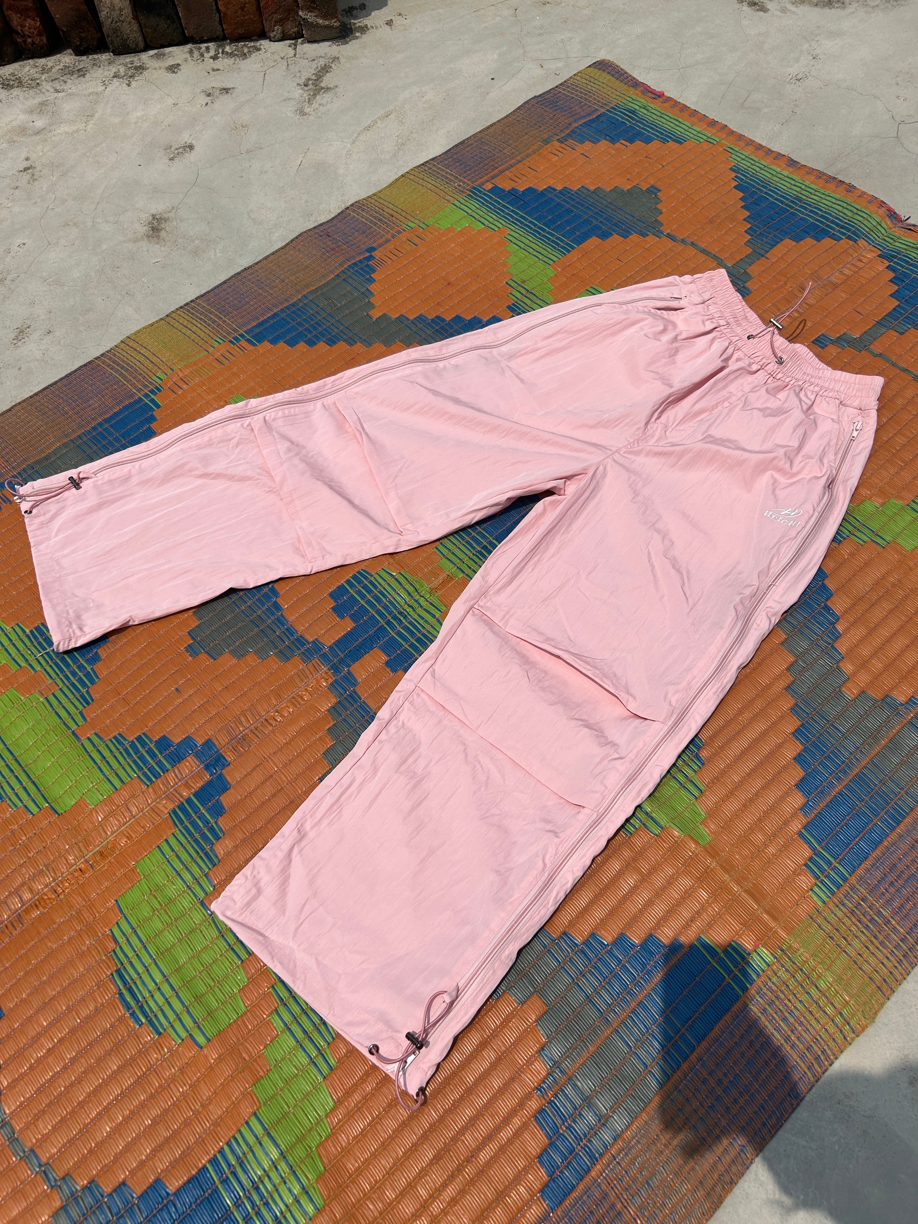 [25SS Restocks] Side-Zip Block Colour's Extendable Cargo Pants