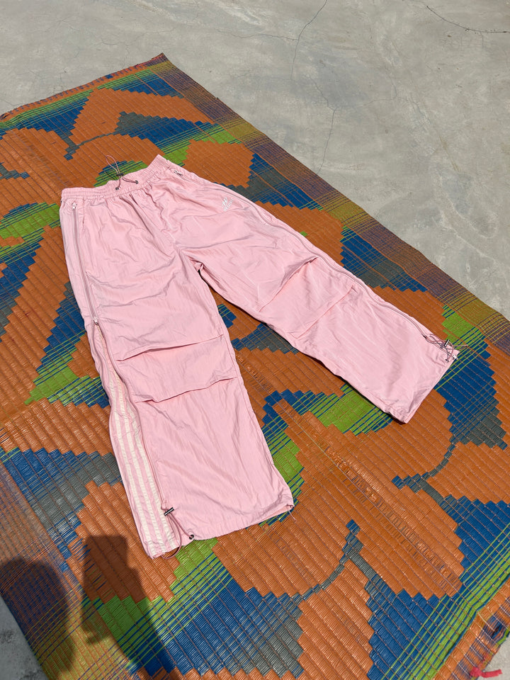 [25SS RESTOCKS] GKIKZ SIDE-ZIP BLOCK COLOUR'S EXTENDABLE CARGO PANTS