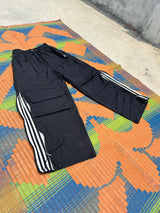 [25SS Restocks] Side-Zip Block Colour's Extendable Cargo Pants