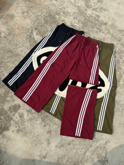 [HOLIDAY RESTOCK] GKIKZ TRI-STRIPE CURVE DETACHABLE WIDE LEG PANTS