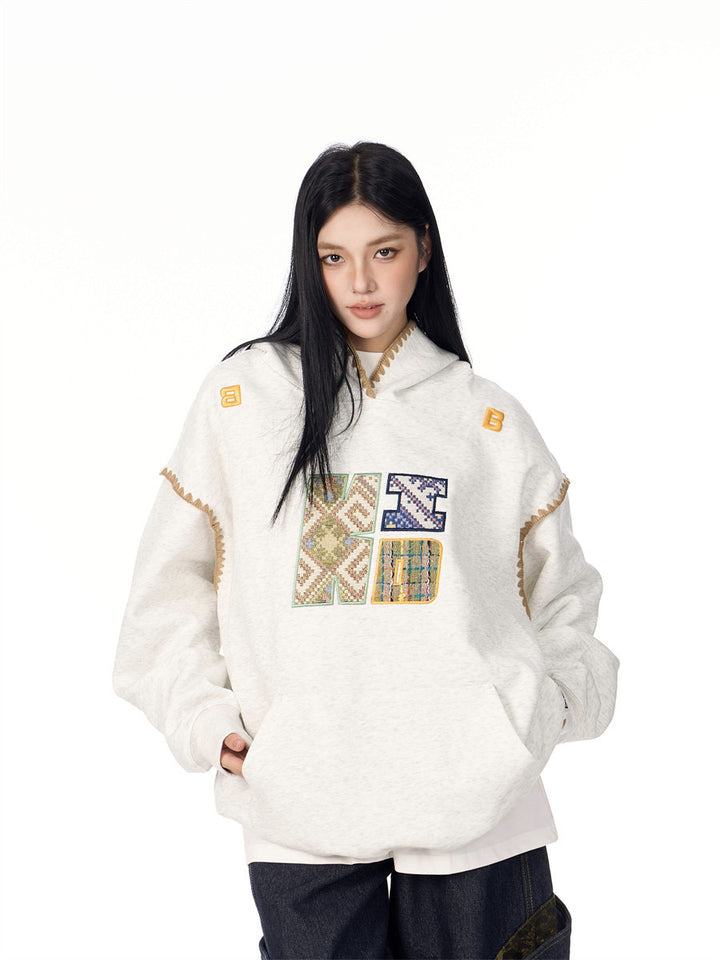 GKIKZ B-KID BLOCK OVERSIZED HOODIES