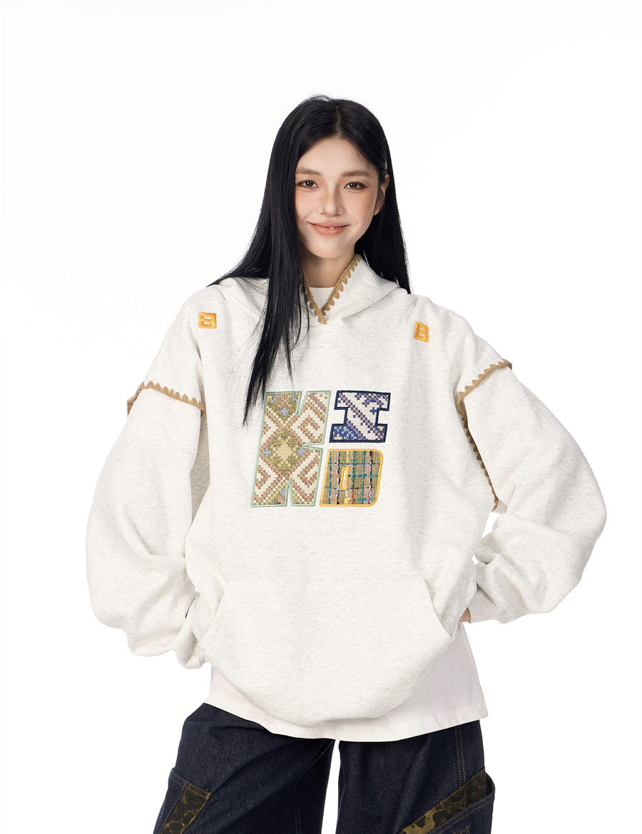 GKIKZ B-KID BLOCK OVERSIZED HOODIES