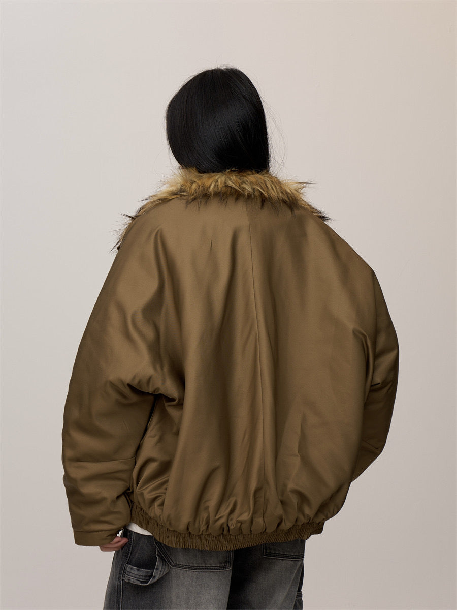 [CHRISTMAS SPECIAL] GKIKZ ARCTIC LUXE FURRY THICK JACKET