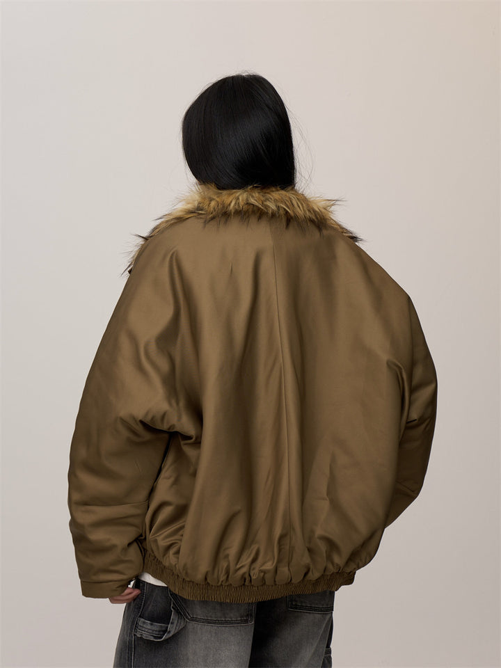 [CHRISTMAS SPECIAL] GKIKZ ARCTIC LUXE FURRY THICK JACKET