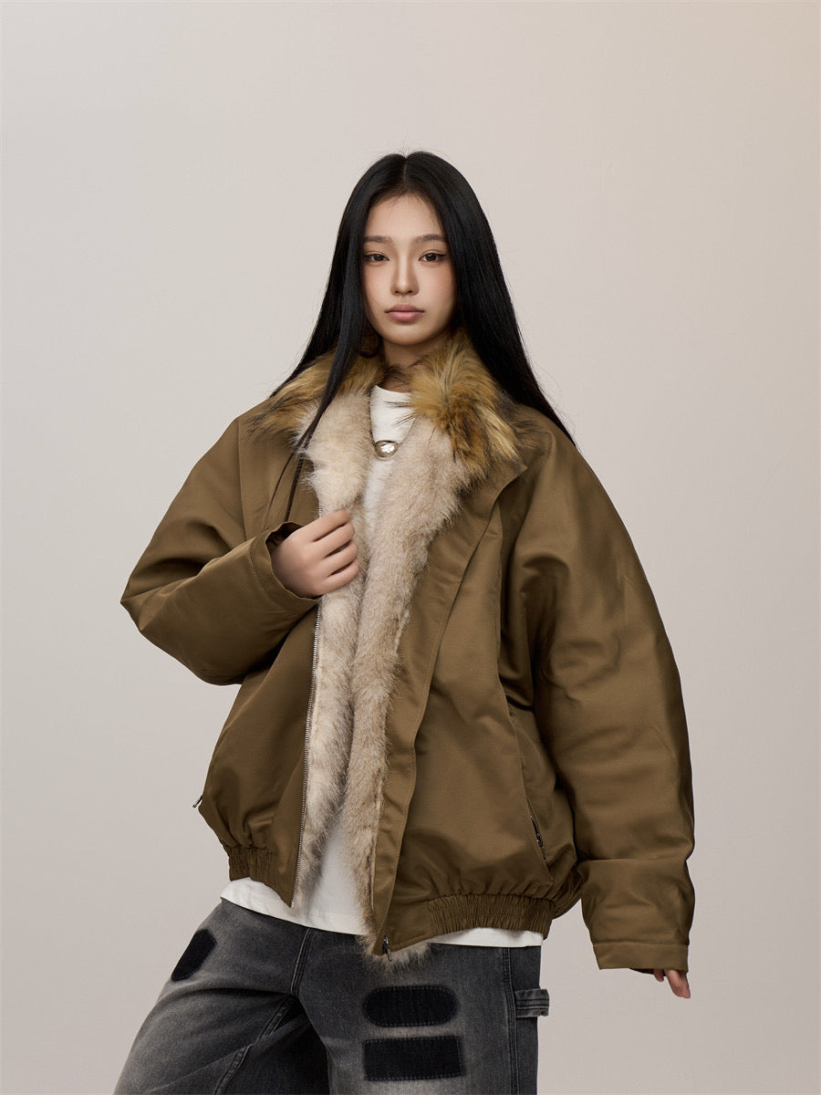 [CHRISTMAS SPECIAL] GKIKZ ARCTIC LUXE FURRY THICK JACKET