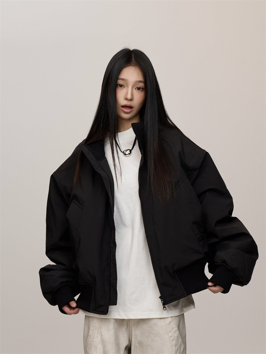 [CHRISTMAS SPECIAL] GKIKZ FURIOUS BLACK HIGH-END THICK JACKET