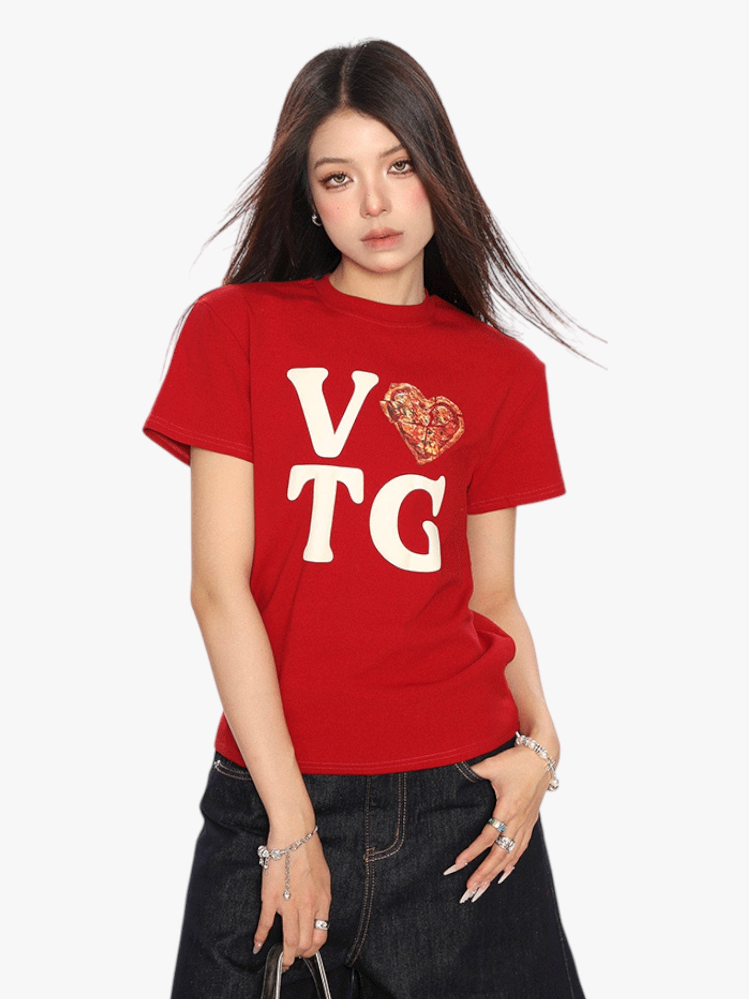 [25SS NEW ARRIVAL] GKIKZ VTG GRAPHIC BREATHABLE SHORT-SLEEVE TEES