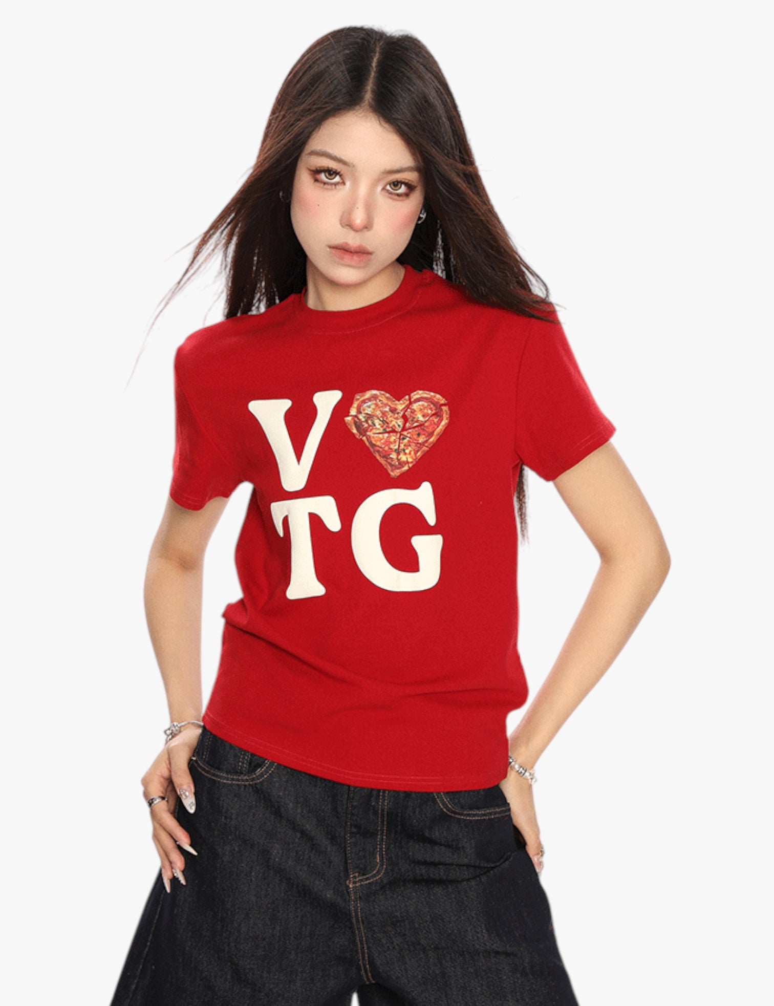[25SS NEW ARRIVAL] GKIKZ VTG GRAPHIC BREATHABLE SHORT-SLEEVE TEES