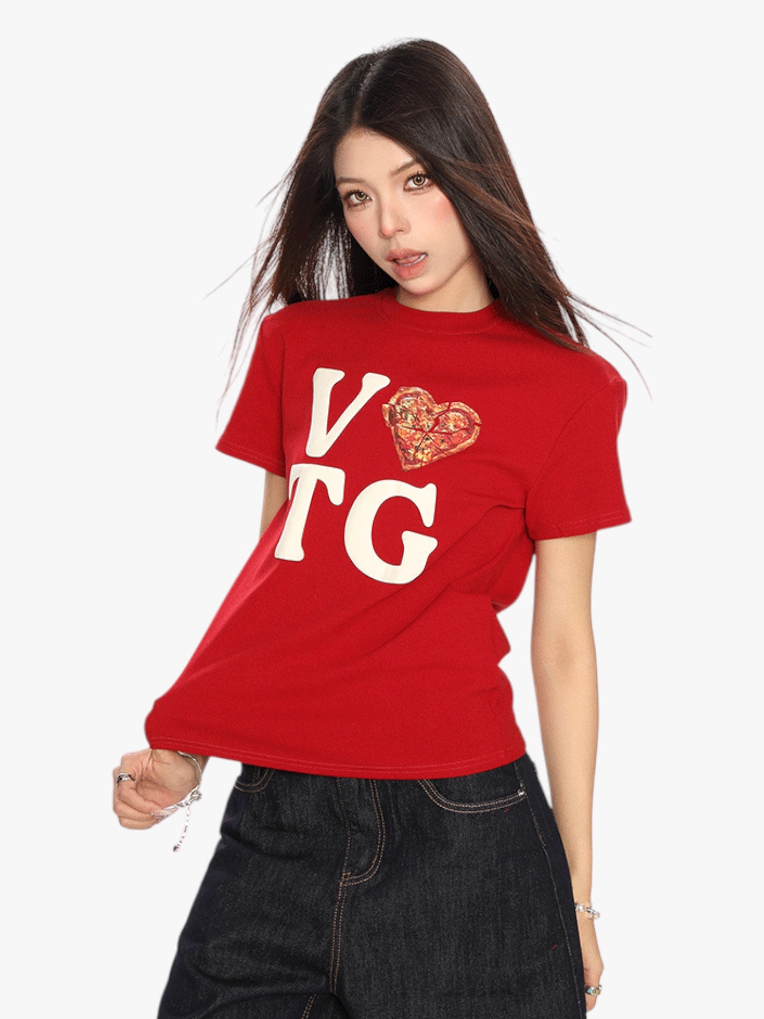 [25SS NEW ARRIVAL] GKIKZ VTG GRAPHIC BREATHABLE SHORT-SLEEVE TEES