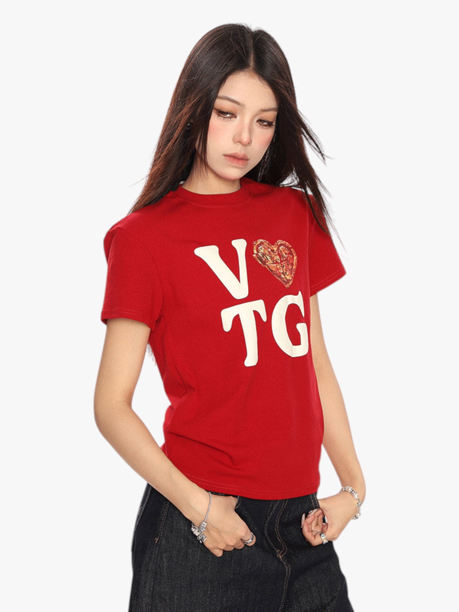 [25SS NEW ARRIVAL] GKIKZ VTG GRAPHIC BREATHABLE SHORT-SLEEVE TEES