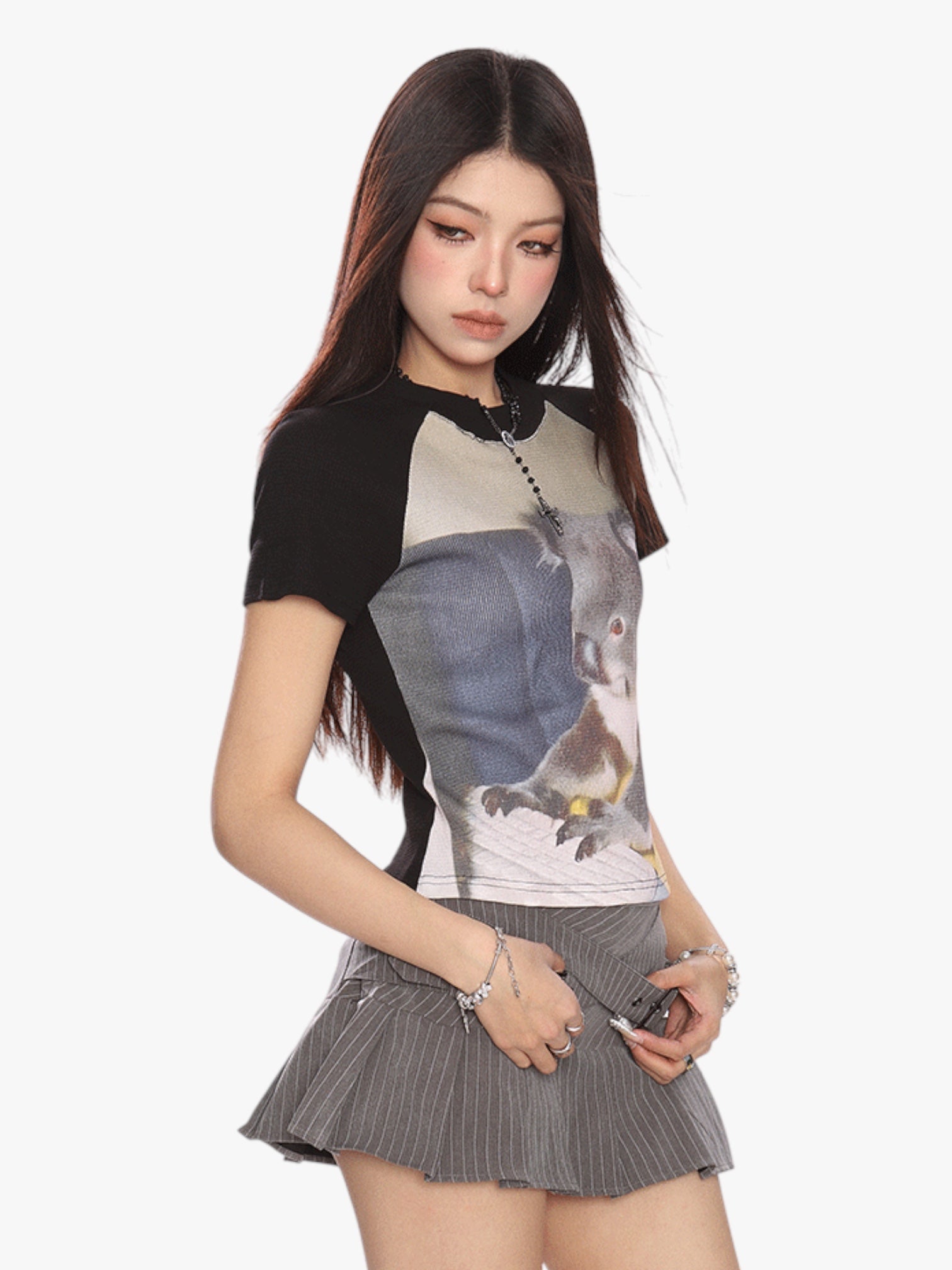 [25SS NEW ARRIVAL] GKIKZ KOALA VINTAGE RAGLAN TEES