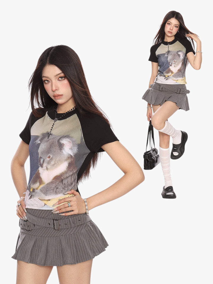 GKIKZ KOALA VINTAGE RAGLAN TEES