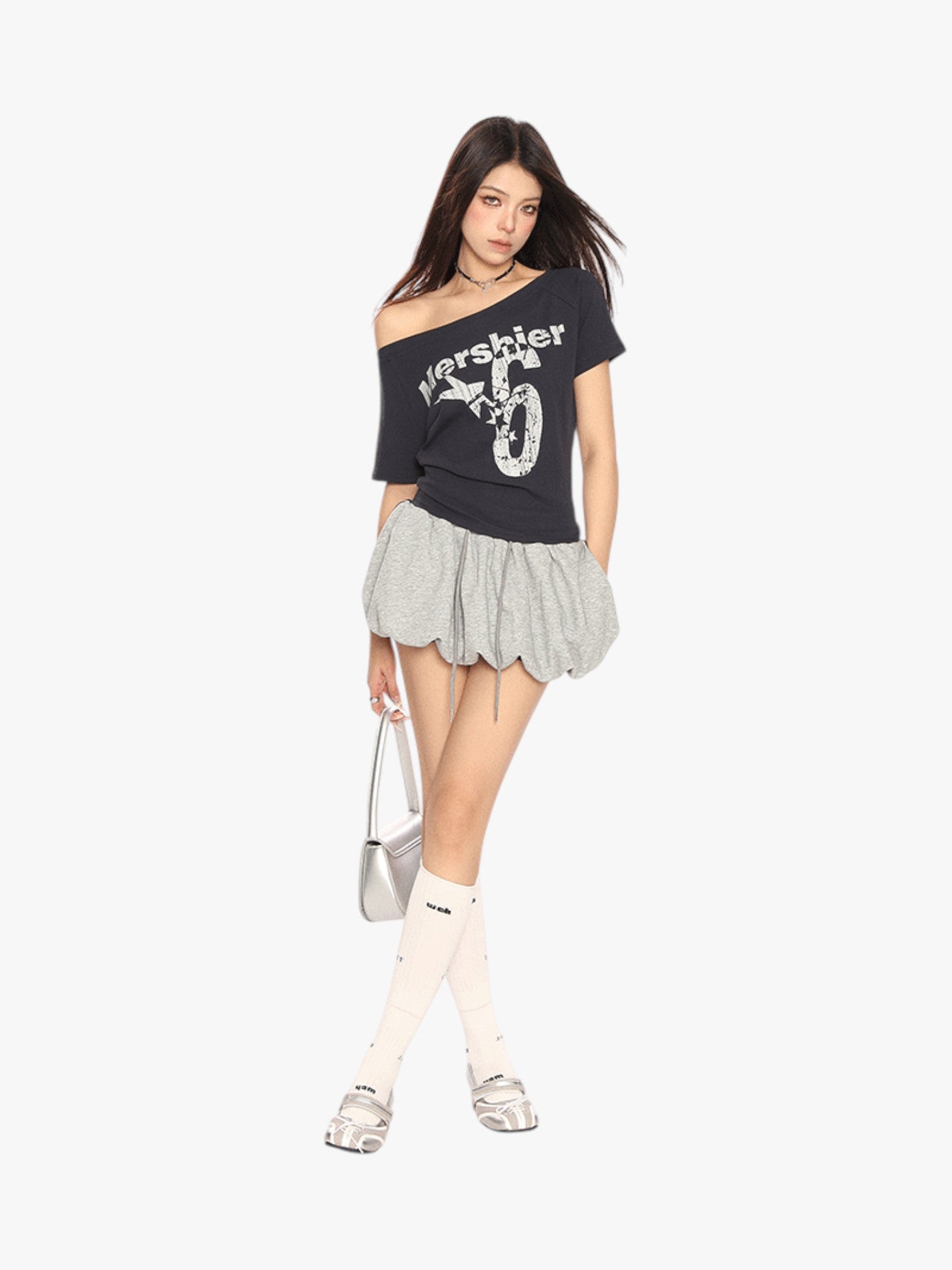 [25SS NEW ARRIVAL] GKIKZ MERSHEIR 6 OFF-SHOULDER TEES