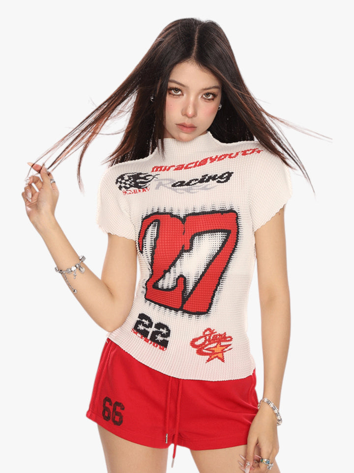 GKIKZ RETRO SPICY RACING TEES