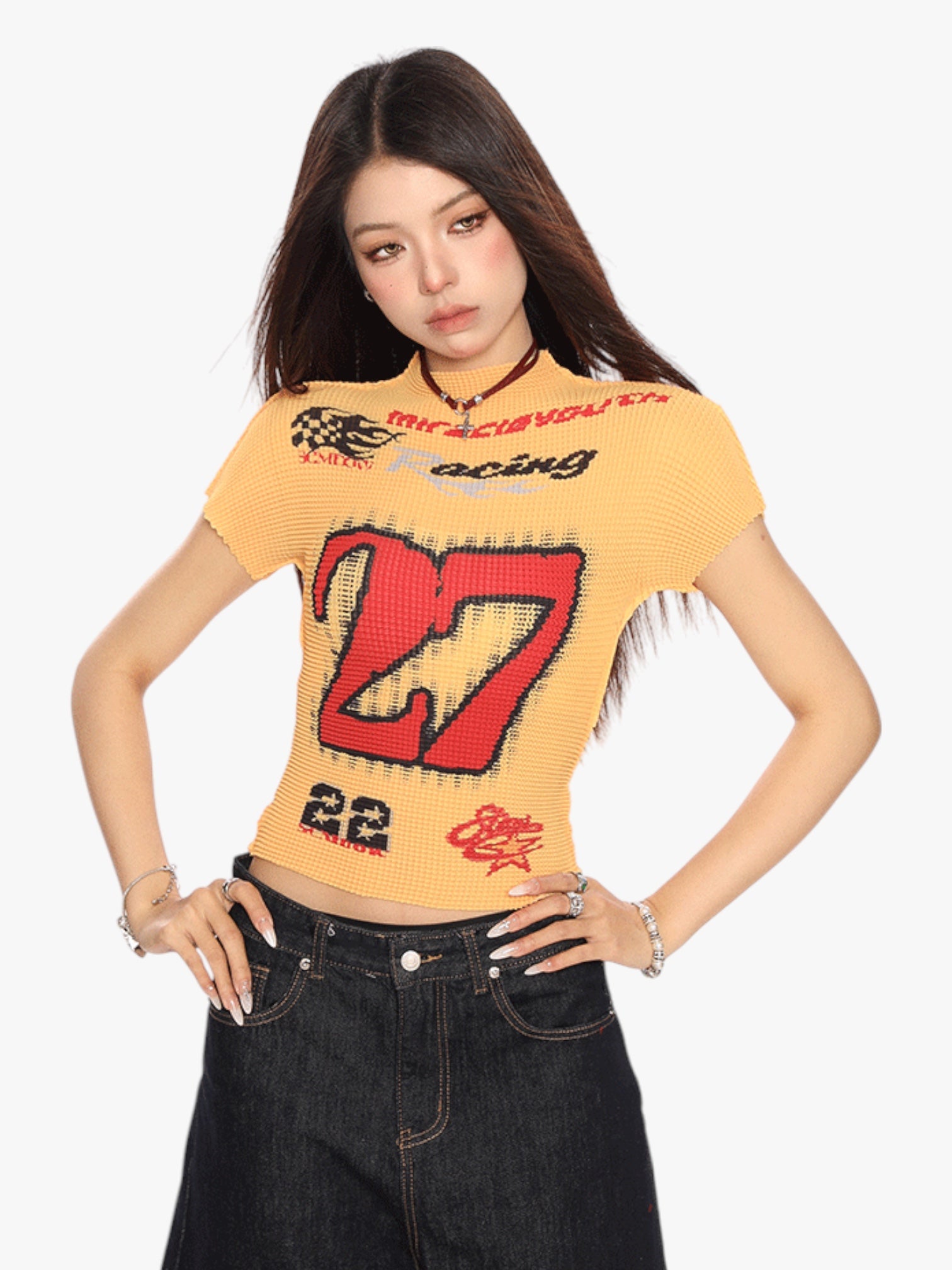 Retro Spicy Racing Tees