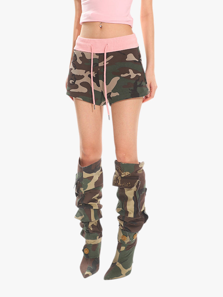 GKIKZ ARTSINFORMATION ULTRA-COMFY DRAWSTRING SHORTS