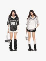 [25SS NEW ARRIVAL] GKIKZ "RODMON 91" OVERSIZED JERSEY