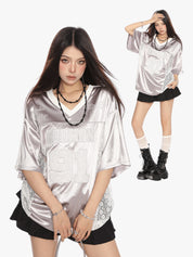 [25SS NEW ARRIVAL] GKIKZ "RODMON 91" OVERSIZED JERSEY