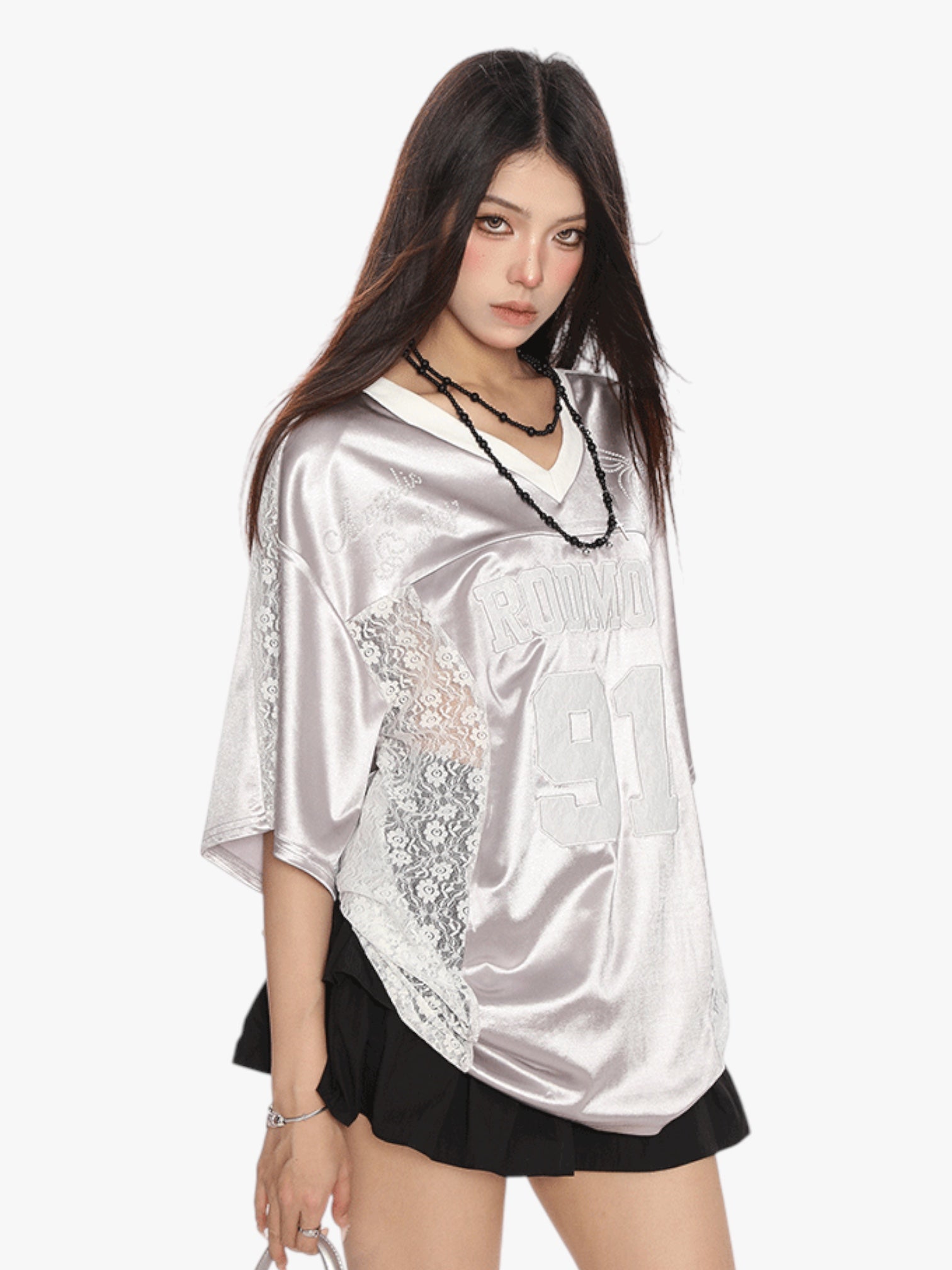 [25SS NEW ARRIVAL] GKIKZ "RODMON 91" OVERSIZED JERSEY