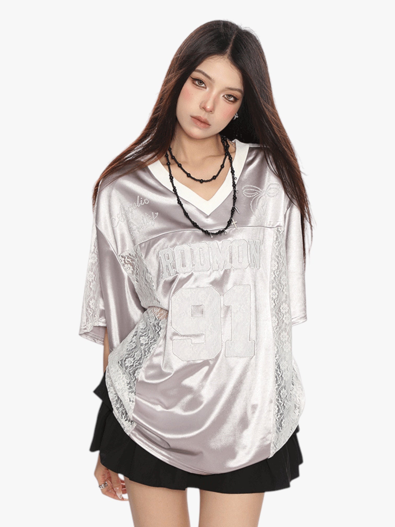 [25SS NEW ARRIVAL] GKIKZ "RODMON 91" OVERSIZED JERSEY