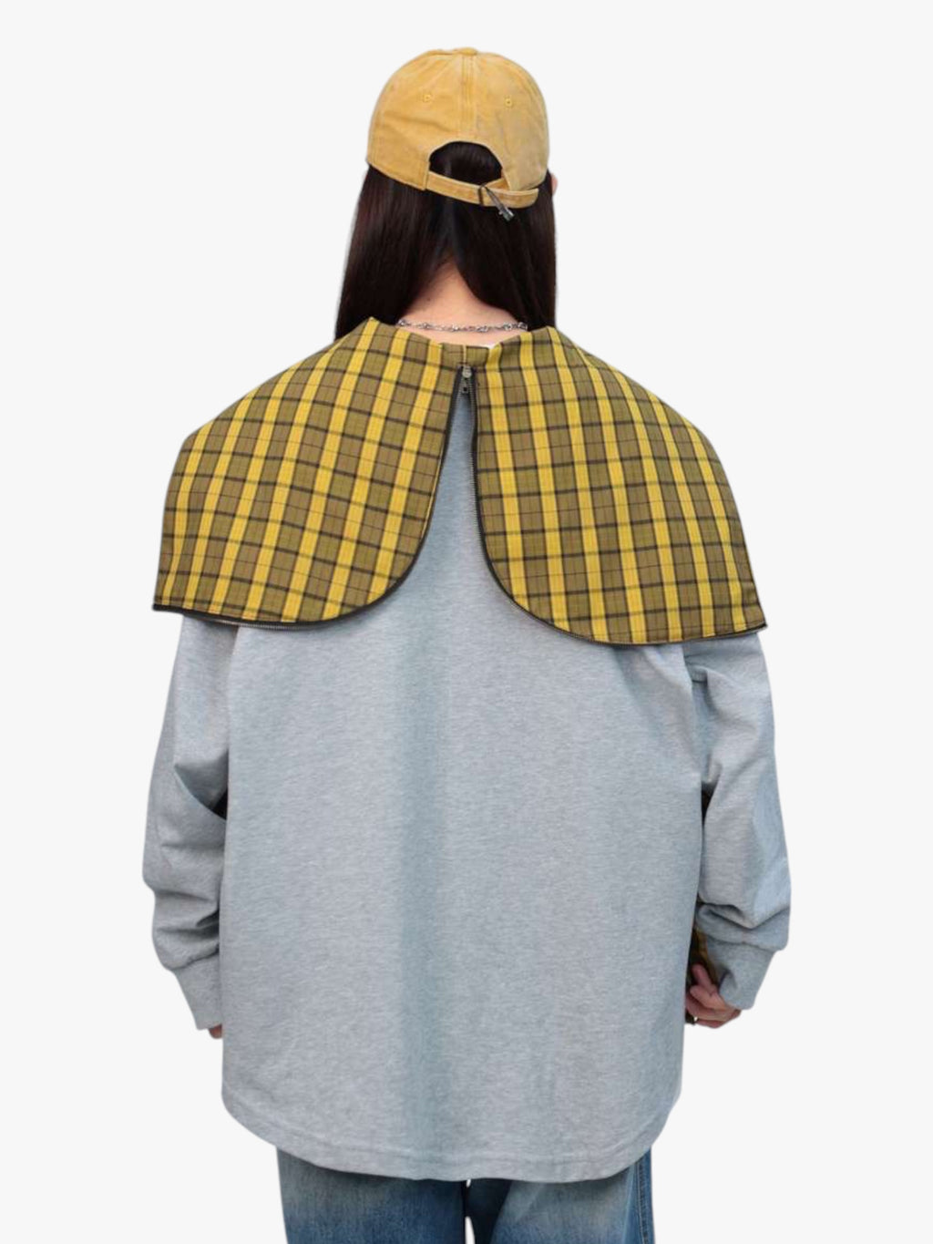 [25SS RESTOCKS] GKIKZ PREMIUM COTTON PLAID SPLITTABLE HOODED JACKET