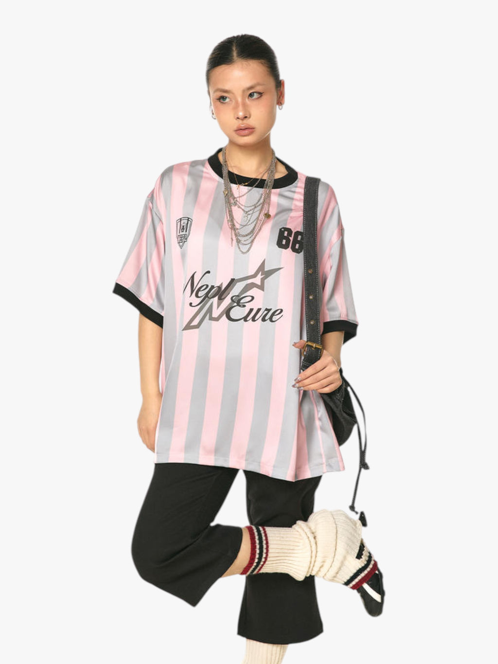 Retro Contrast 66 Stripes Jersey